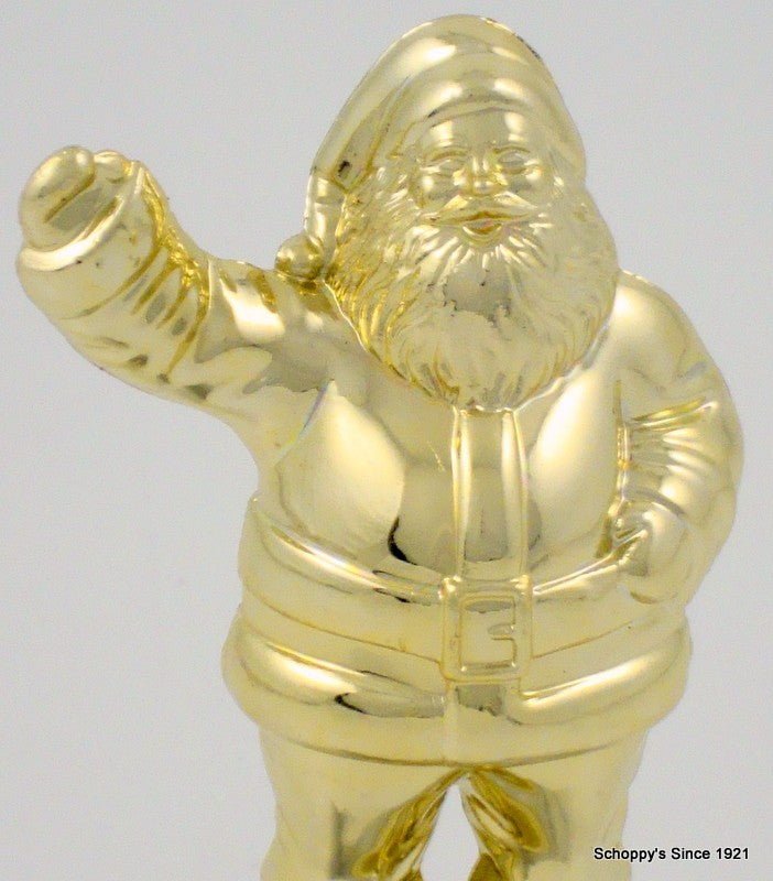 Santa Trophy on 3" Red Column - Schoppy's Since 1921