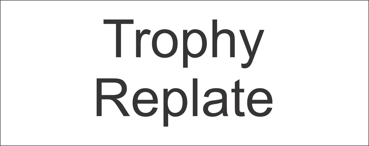 Schoppy Trophy Replate - Schoppy's Since 1921