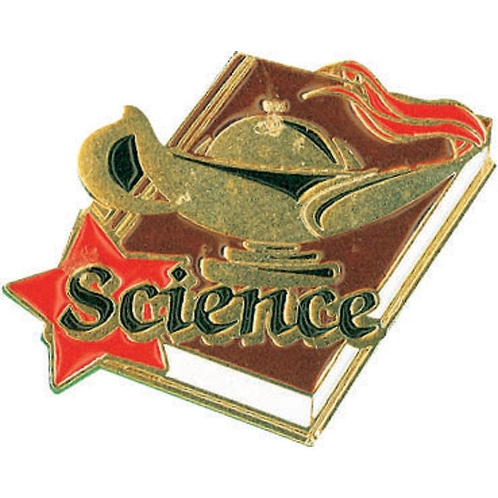 Science Lamp of Learning Pin - Schoppy's Since 1921