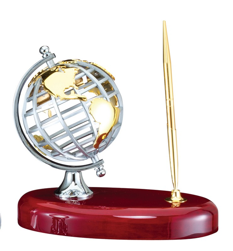 Globe with Single Pen