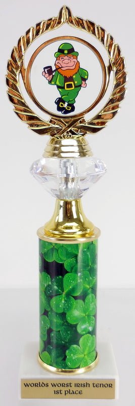 Shamrock custom Column Diamond Award - Schoppy's Since 1921