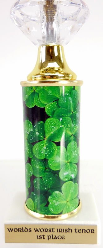 Shamrock custom Column Diamond Award - Schoppy's Since 1921