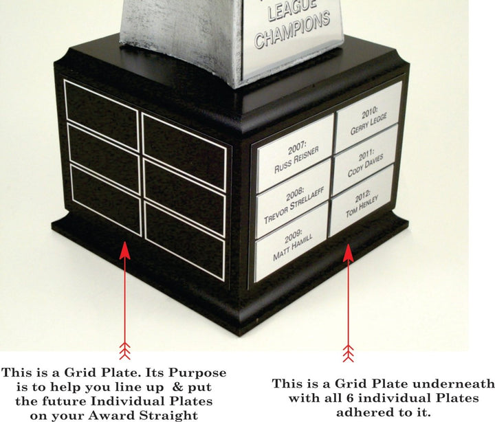 Side Grid Update for Large Wood Trophy Base - Schoppy's Since 1921