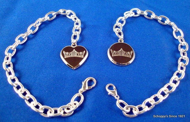 Silver Crown Logo Bracelet - Schoppy's Since 1921