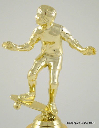 Skateboard Spinner Trophy - Schoppy's Since 1921