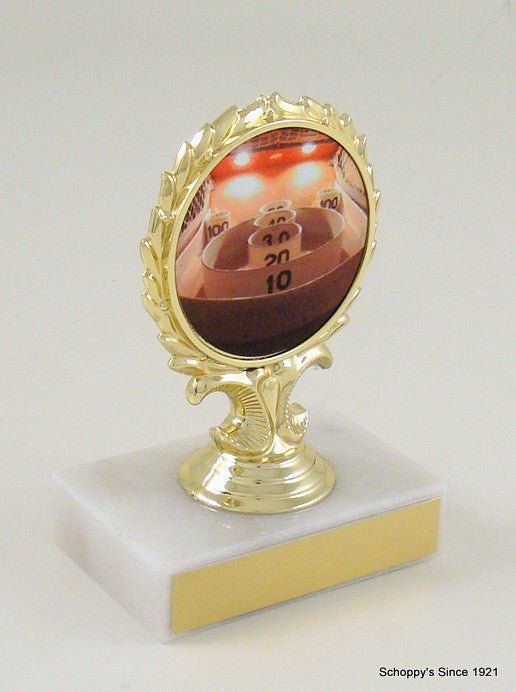 Skee Ball Logo Trophy - Schoppy's Since 1921