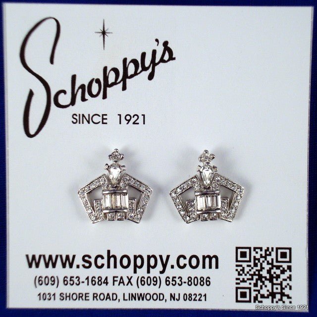 Small Crown Earrings - Schoppy's Since 1921