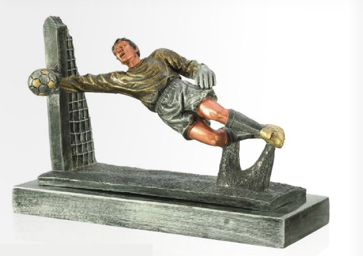 Soccer Goalkeeper Resin Trophy - Schoppy's Since 1921