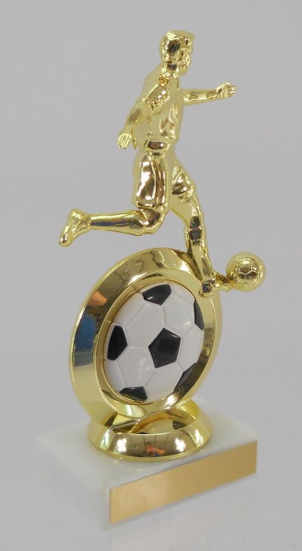 Soccer Logo Insert Figure Trophy - Schoppy's Since 1921