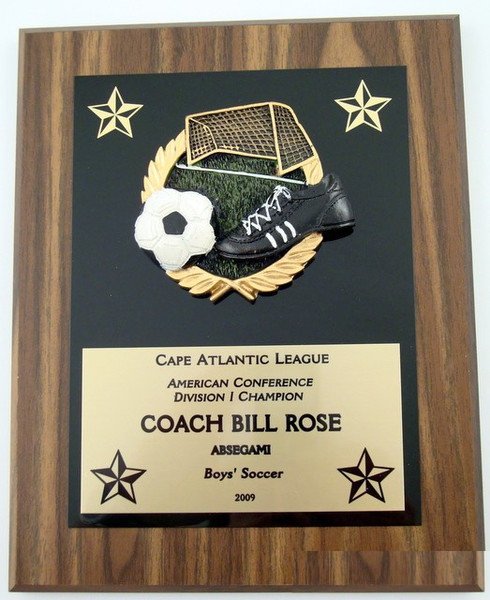 Soccer Plaque 8 x 10 - Schoppy's Since 1921