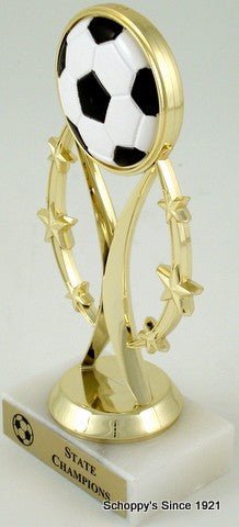 Soccer Trophy on Six - Star Riser - Schoppy's Since 1921