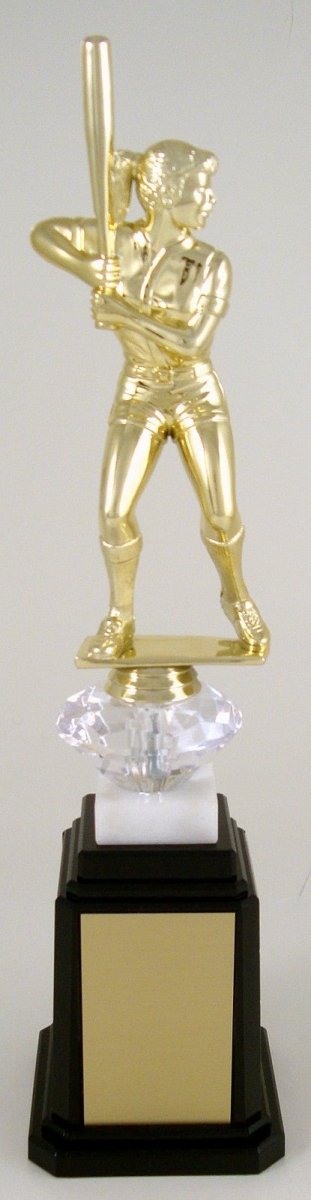 Softball Figure Tower Base Trophy - Schoppy's Since 1921