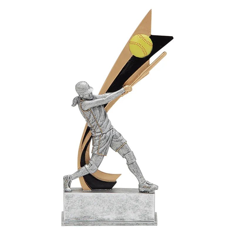 Softball Live Action Resin Trophy - Schoppy's Since 1921