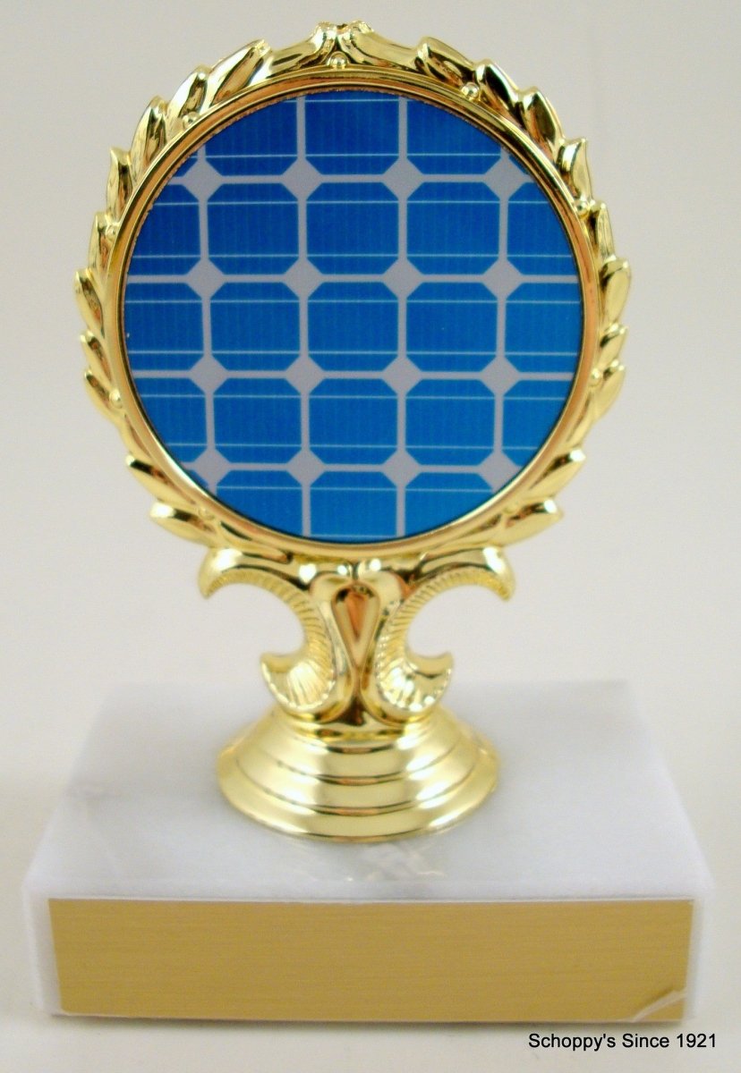 Solar Panel Logo Trophy - Schoppy's Since 1921