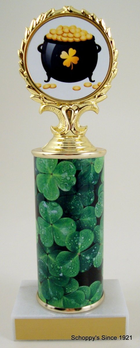 St. Patrick's Day Custom Roll Column Trophy - Schoppy's Since 1921