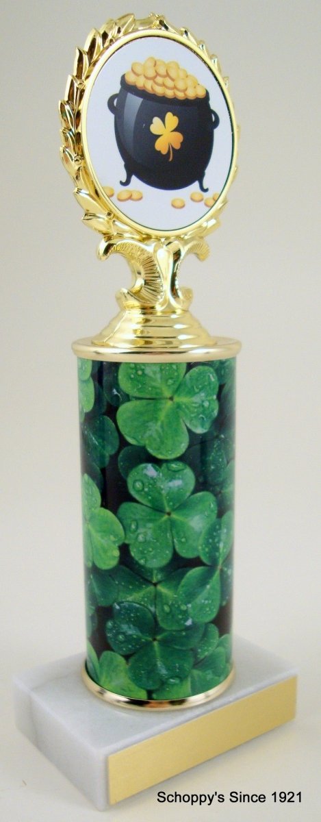 St. Patrick's Day Custom Roll Column Trophy - Schoppy's Since 1921