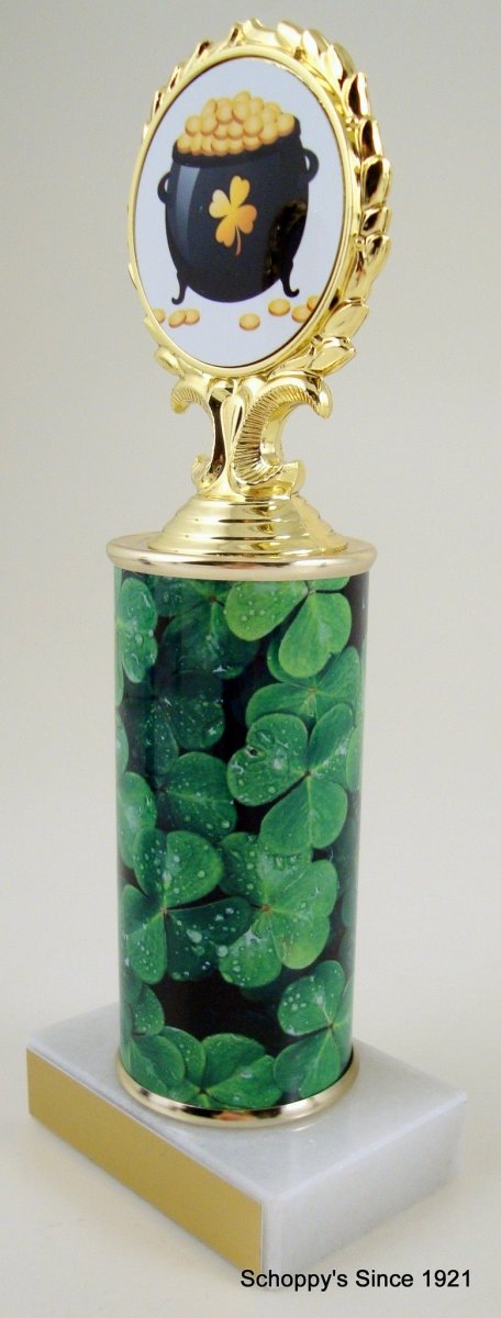 St. Patrick's Day Custom Roll Column Trophy - Schoppy's Since 1921