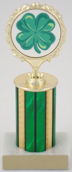 St. Patrick's Day Logo Column Trophy - Schoppy's Since 1921