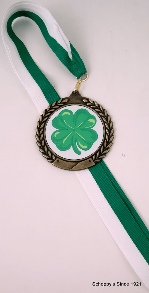 St Patrick's Day Medal - Your Choice of Neck Ribbon Color - Schoppy's Since 1921