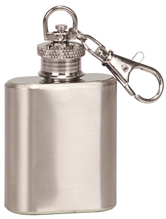 Stainless Steel Flask Keychain - Schoppy's Since 1921