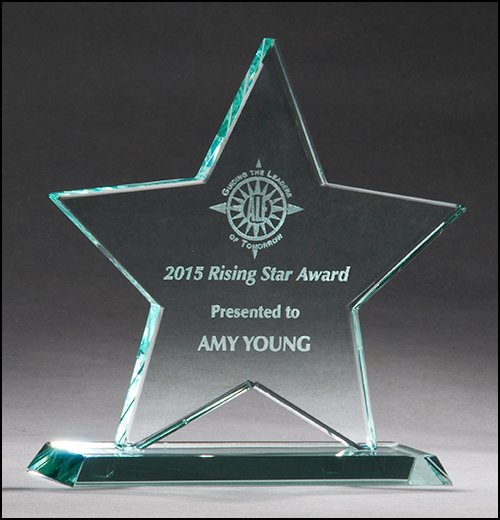 Star Jade Glass Award - Schoppy's Since 1921