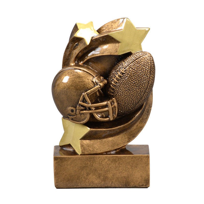 Star Swirl Football Resin - Schoppy's Since 1921