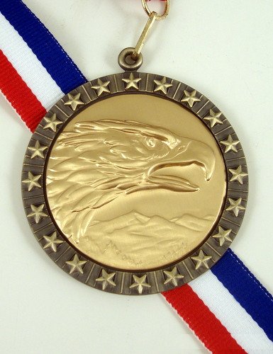 Stars and Stripes Eagle Medal - Schoppy's Since 1921