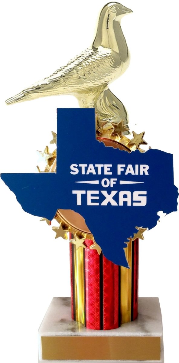 State Fair Animal Trophy With State Cutout - Schoppy's Since 1921