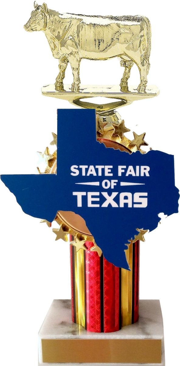 State Fair Animal Trophy With State Cutout - Schoppy's Since 1921