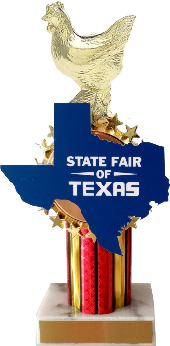 State Fair Animal Trophy With State Cutout - Schoppy's Since 1921