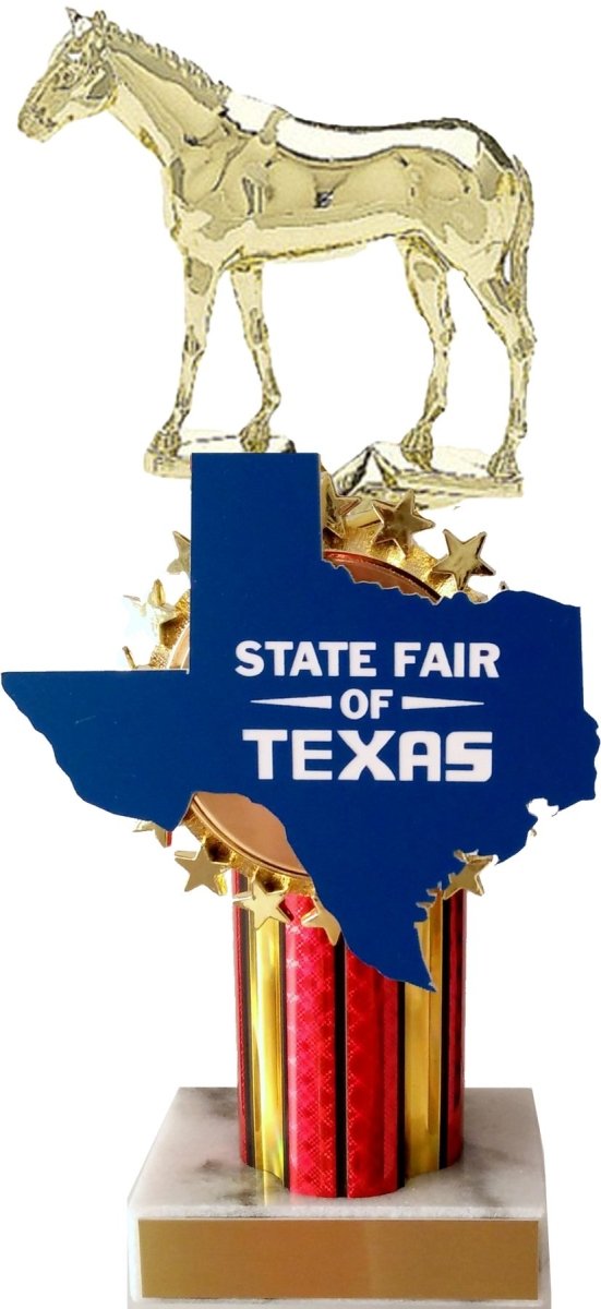 State Fair Animal Trophy With State Cutout - Schoppy's Since 1921