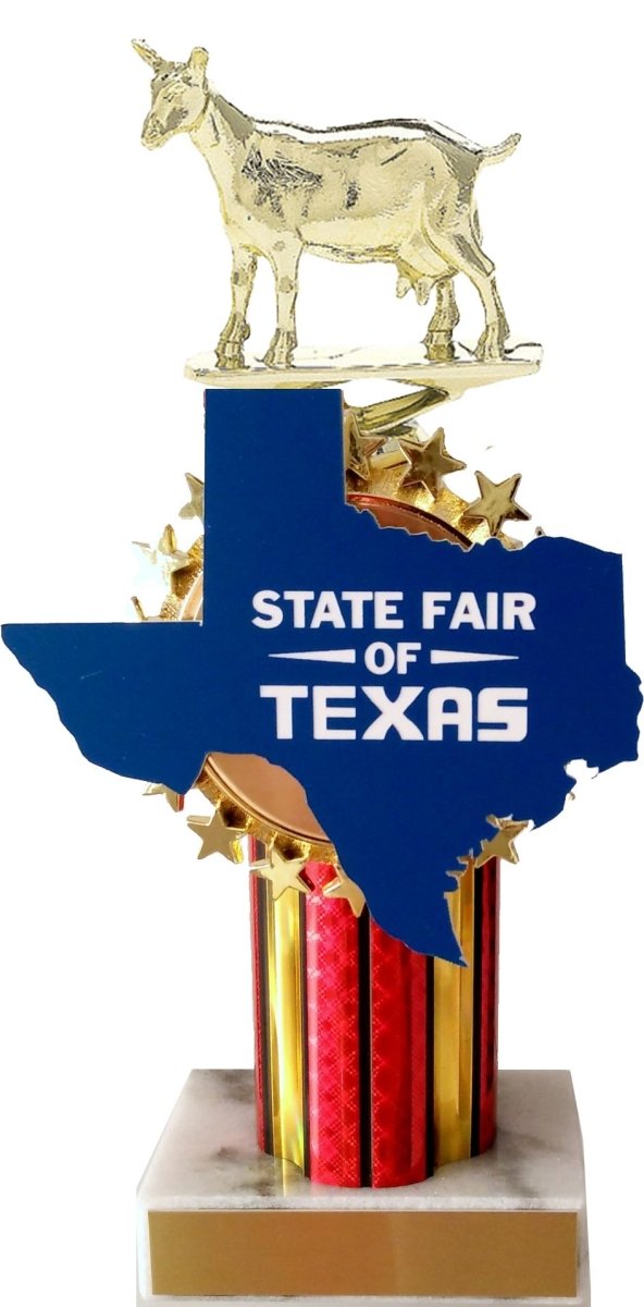 State Fair Animal Trophy With State Cutout - Schoppy's Since 1921