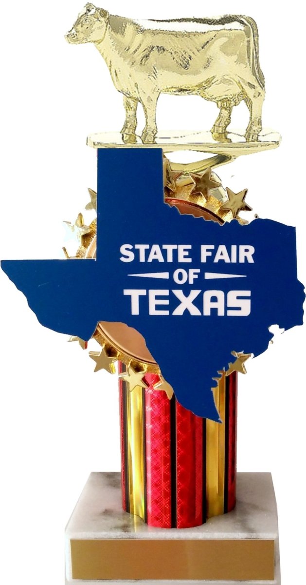 State Fair Animal Trophy With State Cutout - Schoppy's Since 1921