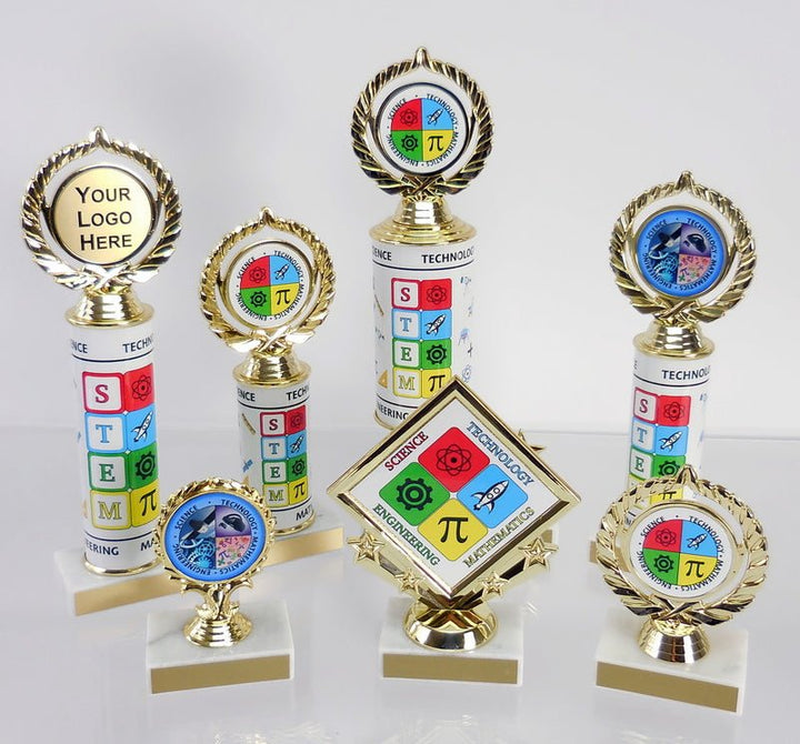 STEM Diamond Logo Trophy - Schoppy's Since 1921