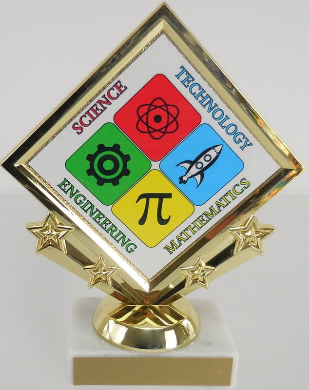 STEM Diamond Logo Trophy - Schoppy's Since 1921