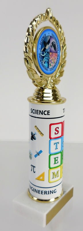 STEM Logo Custom Column Trophy - Schoppy's Since 1921