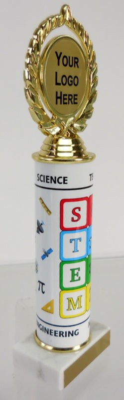 STEM Logo Custom Column Trophy - Schoppy's Since 1921