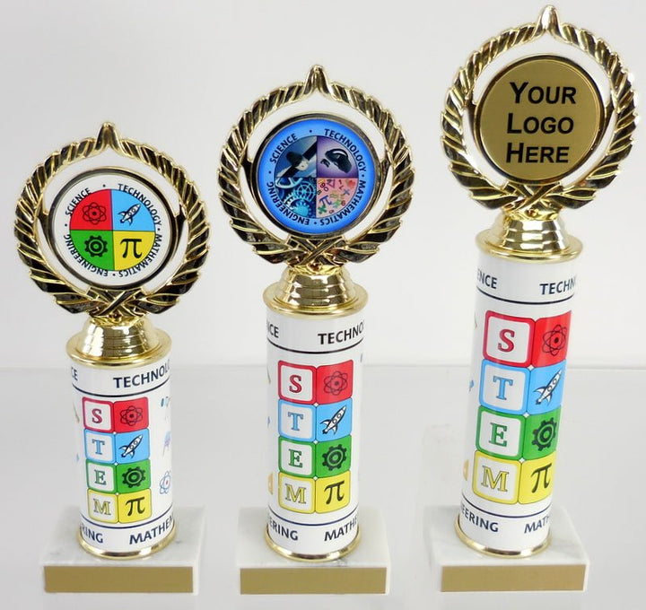 STEM Logo Custom Column Trophy - Schoppy's Since 1921