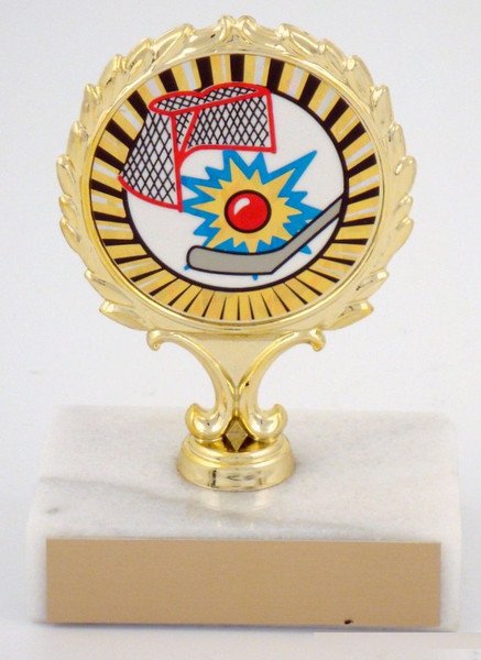 Street Hockey Mylar on Marble Base 23FM-SH-Trophies-Schoppy's Since 1921