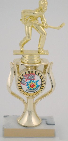 Street Hockey Riser Trophy on Marble Base - Schoppy's Since 1921