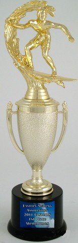 Surf Cup Trophy on Med. Round Base - Schoppy's Since 1921