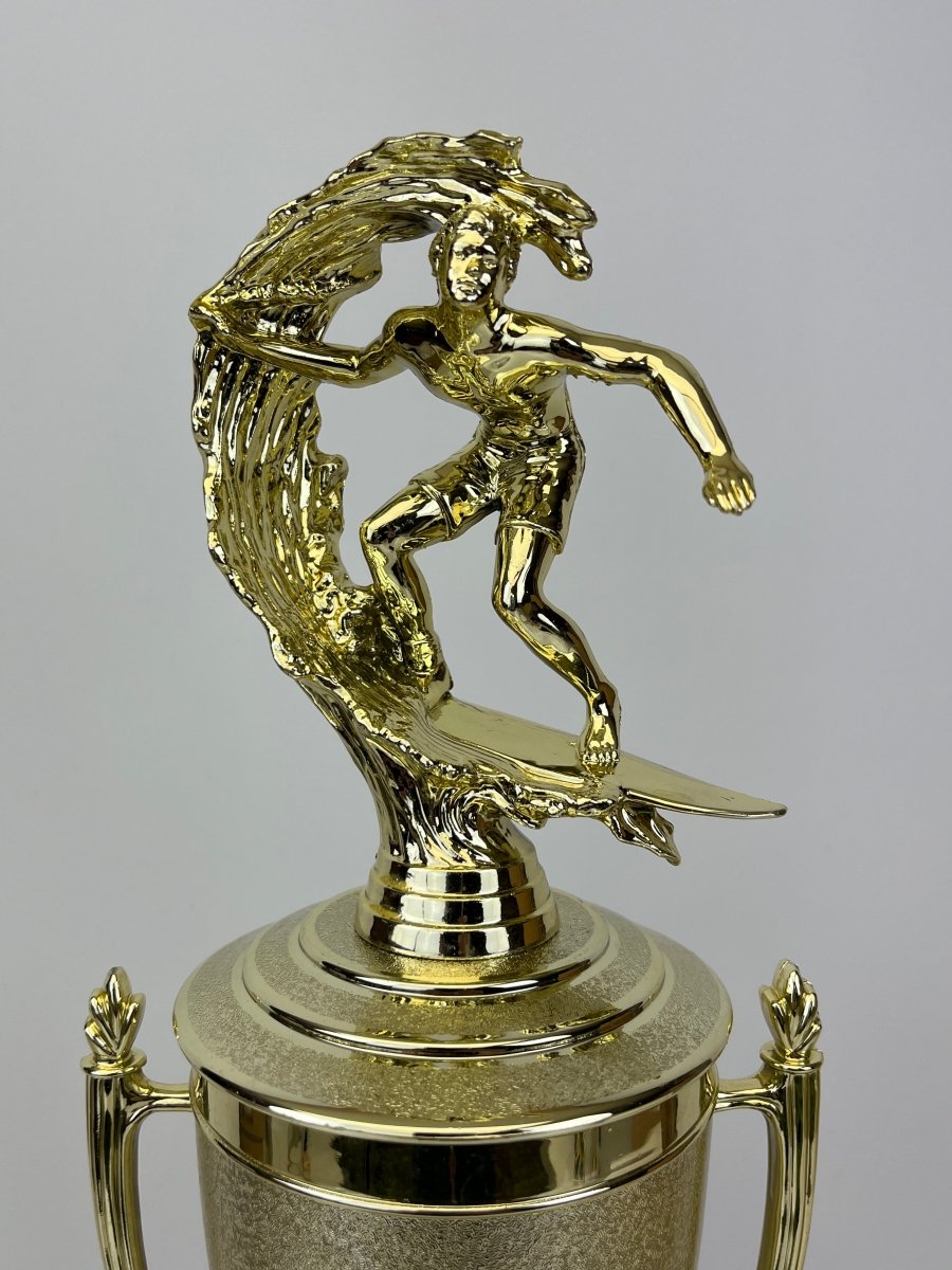 Surf Cup Trophy on Wood Base - Schoppy's Since 1921