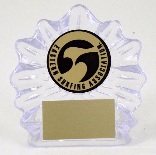 Surf Logo Shell Trophy - Schoppy's Since 1921