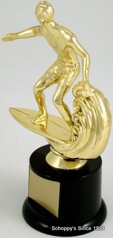 Surfer Economy Trophy on Round Base - Schoppy's Since 1921