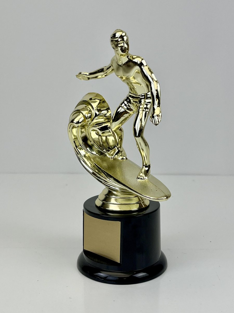 Surfer Economy Trophy on Round Base - Schoppy's Since 1921