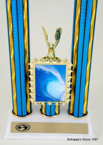 Surfer ESA Two Column Photo Front Trophy - Schoppy's Since 1921