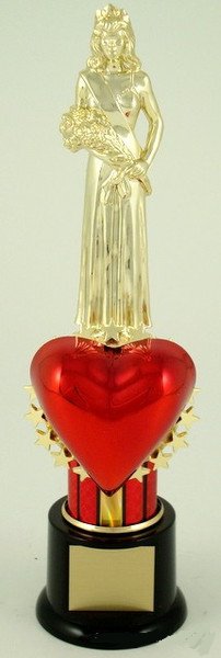 Sweetheart Trophy on Black Round Base - Schoppy's Since 1921