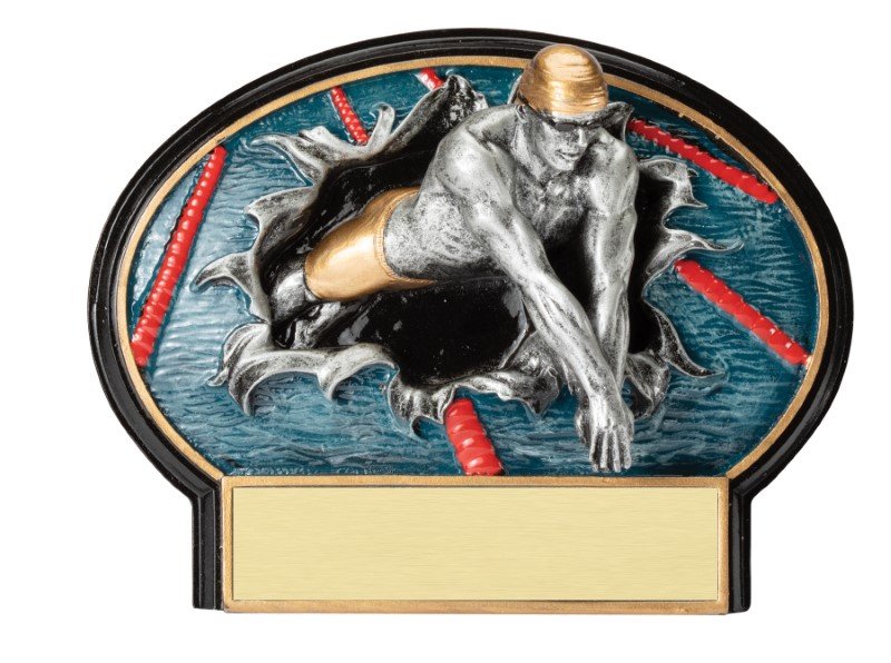 Swimming Resin Plate - Schoppy's Since 1921