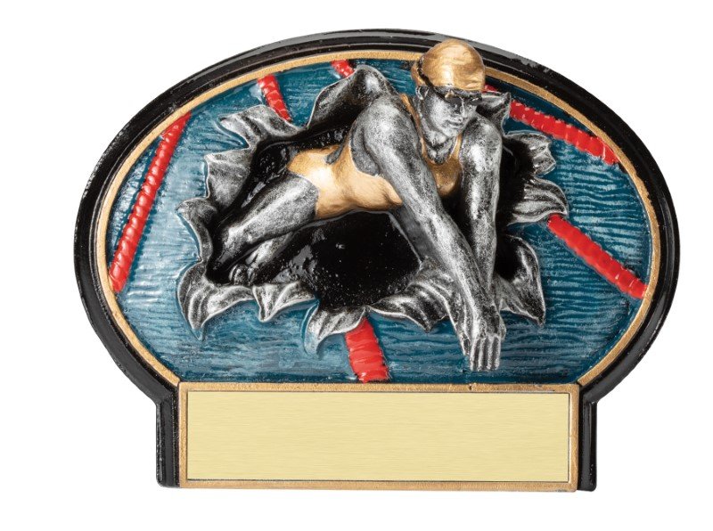 Swimming Resin Plate - Schoppy's Since 1921