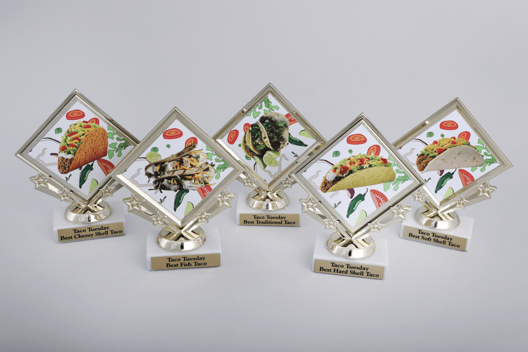 Taco Diamond Logo Trophy - Schoppy&